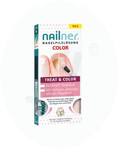 Nailner Nagelpilzlösung Treat & Color