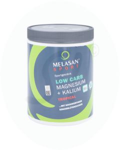 Melasan Sport LOW CARB Magnesium  Kalium Tropical 720 g