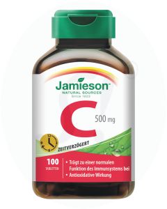 Jamieson Vitamin C 500 mg Zeitversetzt Tabletten 100 Stk.