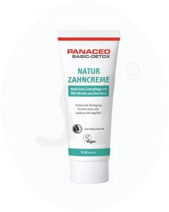 PANACEO Basic-Detox Natur Zahncreme 75 ml