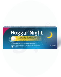 Hoggar Night Schmelztablette 25 g