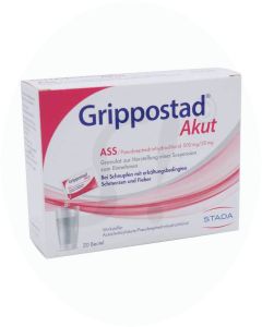 Grippostad Akut 500 mg/30 mg Granulat 20 Stk. 