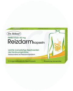 Dr. Böhm Pfefferminzöl 182 mg Reizdarmkapseln
