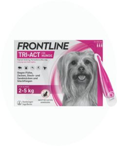 Frontline Tri-Act für Hunde 2-5kg 3 Stk.