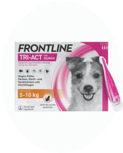 Frontline Tri-Act für Hunde 5-10kg 3 Stk.