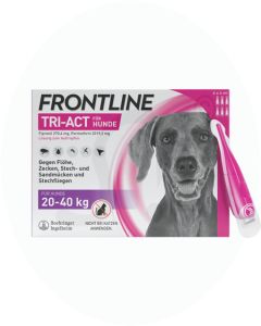 Frontline Tri-Act für Hunde 20-40kg 6 Stk