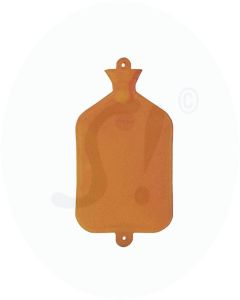 Sänger Wärmeflasche 1 Stk. Orange 2 Liter