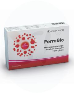 FerroBio Eisentabletten 18 mg 40 stk.