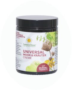 SonnenMoor Universal Moor- und Kräutercreme mit Murmeltierfett 140 g
