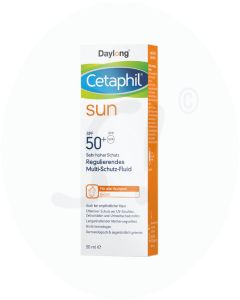 Cetaphil Sun Daylong Regulierendes Multi-Schutz-Fluid Gesicht SPF 50+ 50 ml