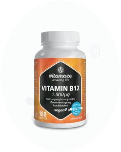 Vitamin B12 1000 mcg Tabletten 180 Stk.