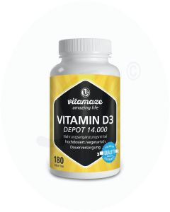 Vitamin D3 Depot 14.000 IE Tabletten 180 Stk.