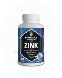 Zink 25 mg Tabletten 180 Stk.