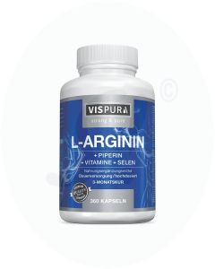 L-Arginin 750 mg + Piperin Kapseln 360 Stk.