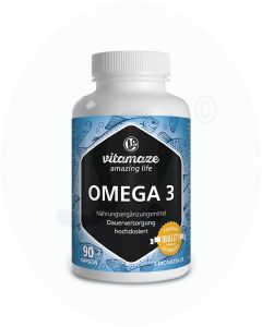 Omega 3 EPA/DHA 1000 mg Kapseln  90 Stk.