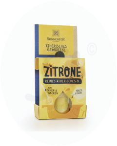 Sonnentor ähterisches Gewürzöl Zitrone bio 4,5 ml
