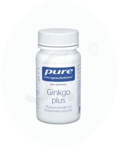 Pure Encapsulations Ginkgo Plus Kapseln 60 Stk.