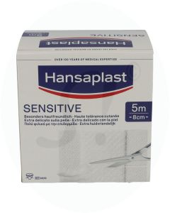 Hansaplast Sensitive 5 m x 8 cm 1 Pk.