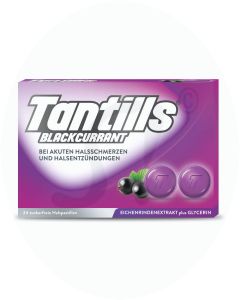 Tantills® Halspastillen Blackcurrant 24 Stk.