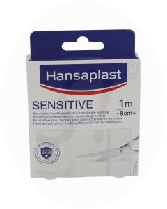 Hansaplast Sensitive 1 m x 8 cm 1 Pk.