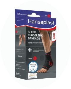 Hansaplast Fußgelenk Bandage Sport L (Rezeptfrei)