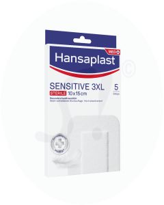Hansaplast Sensitive Steriler Wundverband 3XL 5 Stk. (Standard)