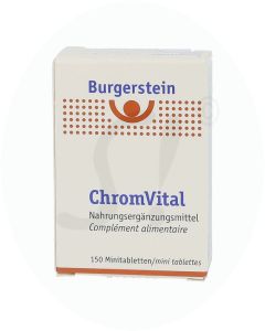 Burgerstein Chromvital Tabletten 150 Stk.
