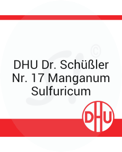 DHU Dr. Schüßler Nr. 17 Manganum Sulfuricum DHU 100 g D 12 Tabletten