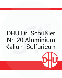 DHU Dr. Schüßler Nr. 20 Aluminium Kalium Sulfuricum DHU 20 g D 12 Tabletten