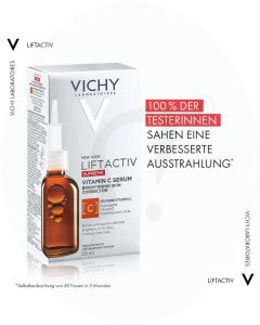 VICHY Liftactiv Supreme Vitamin C Serum, antioxidative Wirkung & Ausstrahlung 20ml