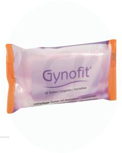 Gynofit Intimpflegetücher 25 Stk. Unparfümiert
