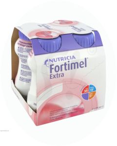Nutricia Fortimel Extra 200 4 Stk. Erdbeer