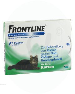 Frontline Spot on Katze Pipetten 3 Stk.