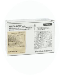Smiths medical Porth-A-Cath 12 Stk. 19 g 25 mm gerade