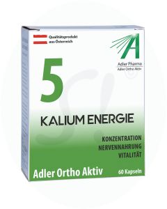 Adler Pharma Ortho Aktiv Kalium Energie Kapseln 60 Stk.