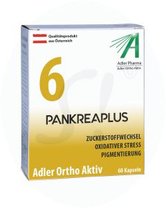 Adler Pharma Ortho Aktiv Pankreaplus Kapseln 60 Stk.