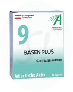 Adler Pharma Ortho Aktiv Basen Plus Kapseln 60 Stk.