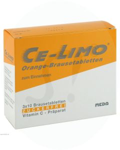Ce-Limo Orange Brausetabletten