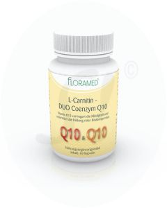 Floramed L-Carnitin - DUO Coenzym Q10, 60 Kapseln