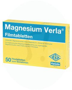 Magnesium Verla Filmtabletten 100 Stk.