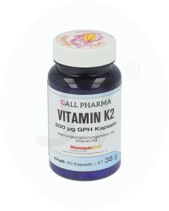 Gall Pharma Vitamin K2 200 mcg Kapseln