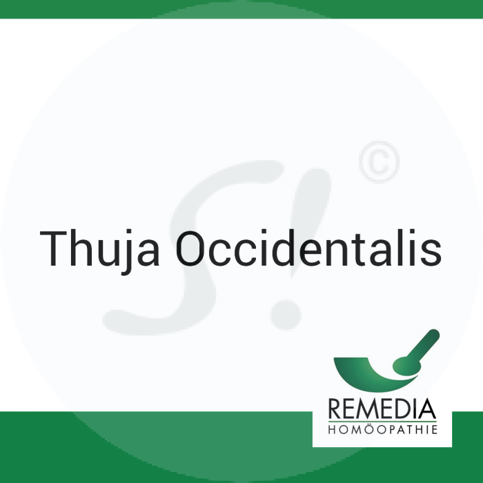 Thuja Occidentalis Remedia 1 g C 30