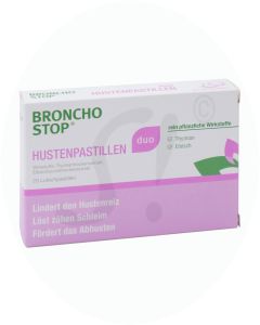 Bronchostop duo Hustenpastillen